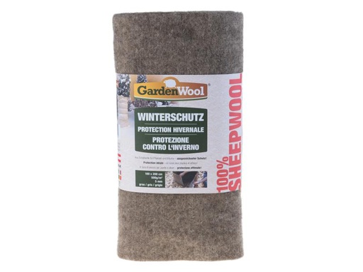 [90124087 609644] GardenWool Winterschutz-Matte 200 x 100 cm Grau