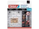 tesa Klebeschraube 2.5 kg für Mauern + Stein, rechteckig