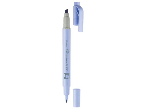 [90124259 1173145] pentel Textmarker Illumina Flex 1.0-3.5 mm, Pastell Blau