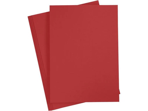 [90124378 890167] Creativ Company Bastelpapier 70 g, 20 Blatt, Rot
