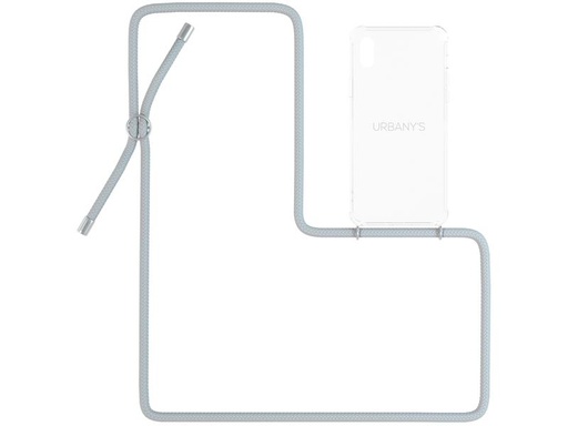 [90124399 1066760] Urbany's Necklace Case iPhone XR Cloudy Sky Transparent