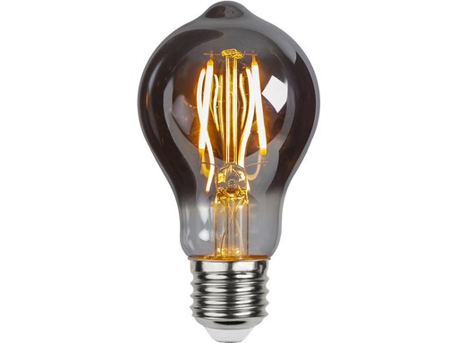 [90124424 1103097] Star Trading Lampe Plain Smoke TA60 2 W (17 W) E27 Warmweiss