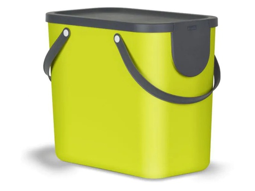 [90124678 932579] Rotho Recyclingbehälter Albula 25 l, Hellgrün
