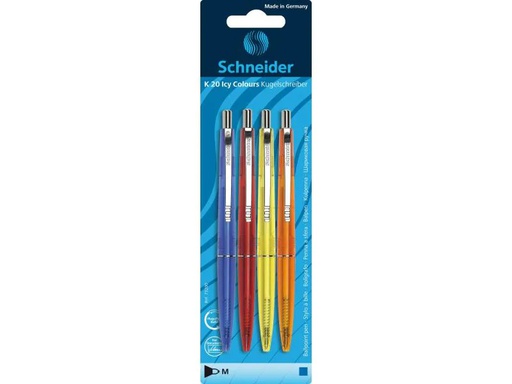 [90124679 953973] Schneider Kugelschreiber K20 ICY 0.5 mm, Mehrfarbig