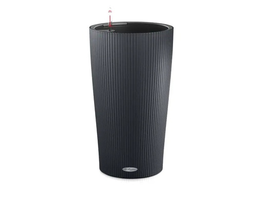[90124778 992760] Lechuza Pflanzentopf Cilindro 32 Dunkelgrau