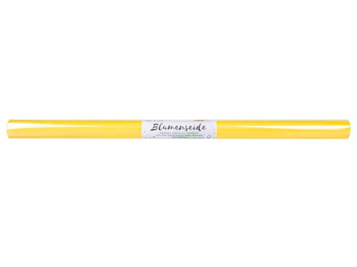 [90124797 1094644] Folia Seidenpapier Blumenseide, 50 x 70 cm Zitronengelb