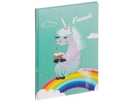 [90124804 884138] Pagna Freundebuch Einhorn