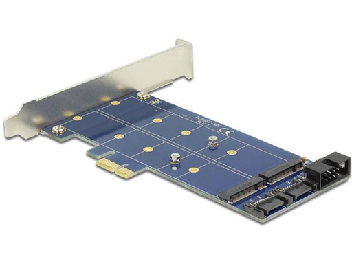 [90124824 331243] Delock Host Bus Adapter Controller PCI-Ex1 - M.2, 2Port