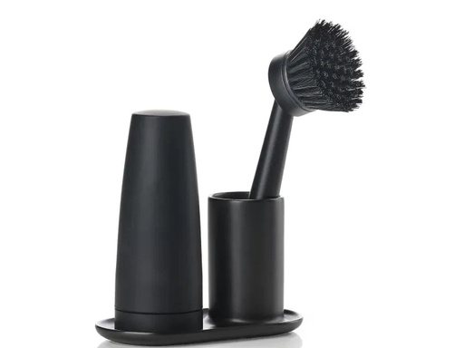 [90124841 920698] Zone Denmark Spültrogbutler-Set Singles 3er Set, 15 cm x 8.1 cm, Schwarz