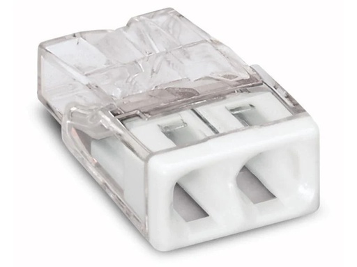[90125016 414967] WAGO Steckklemme Contact COMPACT  2-fach, 100 Stück