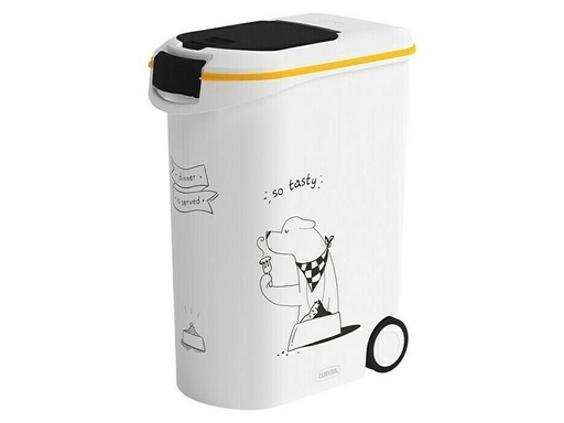 [90125031 1116672] Curver Futtercontainer Hund Dinner is served 54 l