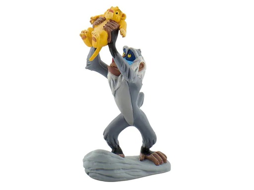 [90125085 1179703] BULLYLAND Spielzeugfigur Disney Rafiki mit Baby Simba
