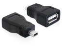 Delock USB 2.0 Adapter USB-A Buchse - USB-MiniB Stecker