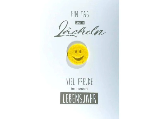 [90012502 959003] ABC Geburtstagskarte Smiley