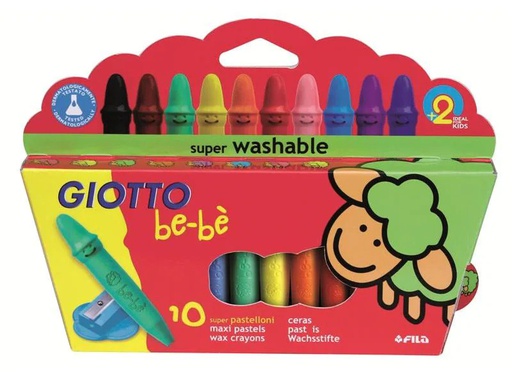 [90125440 1137746] Giotto Wachsmalstifte be-bé 10 Stück