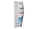 Styro Plakatständer styrodisplay A4, Grau