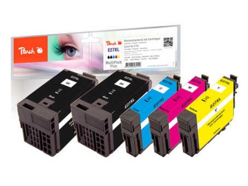 [90125478 1142578] Peach Tinte Epson No 27XL 2x BK, C, M, Y