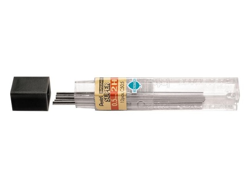 [90125500 1187849] pentel Schreibmine Hi-Polymer Super 0.5 mm, 2H
