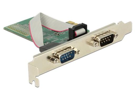 [90125506 584673] Delock PCI-Express-Karte 89555 2x Seriell / RS232