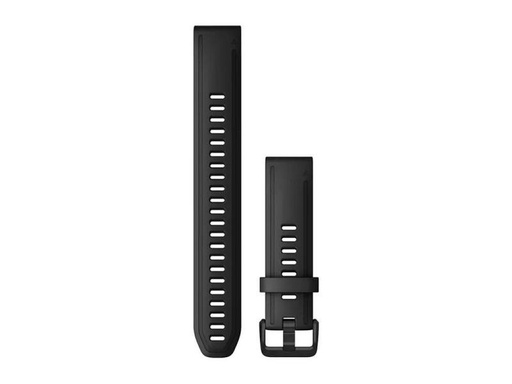 [90125537 968478] GARMIN Armband QuickFit, 20 mm Silikon/Schwarz