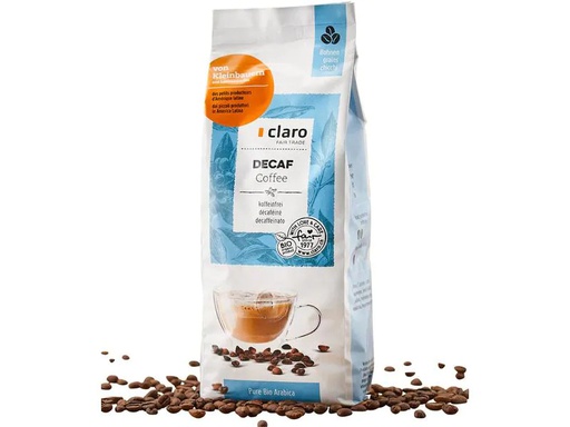 [90125539 1022260] Claro Kaffeebohnen Decaffeinato 500 g