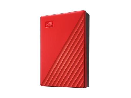 [90125558 955096] Western Digital Externe Festplatte My Passport 4 TB, Rot