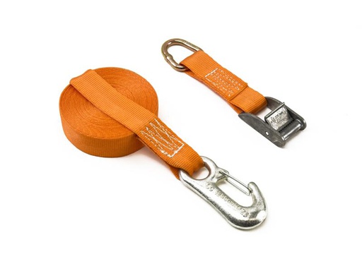 [90125599 896628] Zurrfix Heckklappen-Sicherungsgurt 2 m Orange