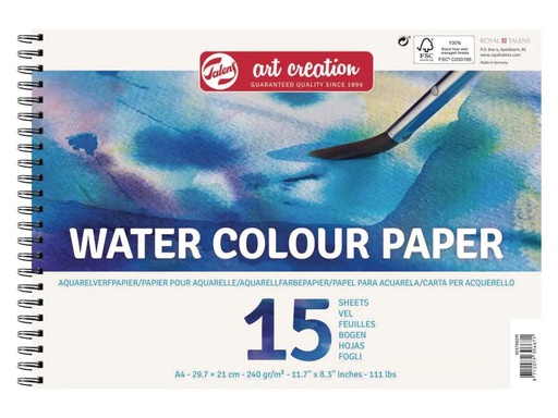 [90125609 997141] Talens Aquarellblock A4 A4