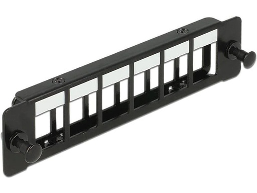 [90125663 496255] Delock Halterung Keystone 6-Port Geräte-Leerpanel