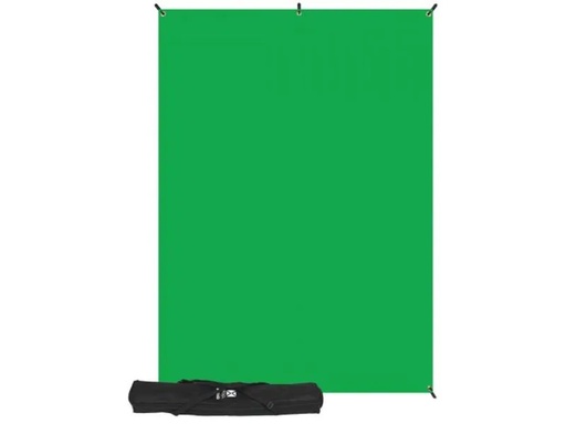 [90125685 1052350] Westcott Hintergrundsystem X-Drop Kit 1.5 x 2.1 m Green Screen