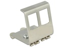 Delock Hutschienenhalter Keystone für 2x Anschlüsse