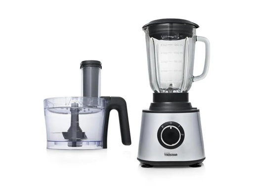 [90125760 990198] Tristar Küchenmaschine MX-4823 Edelstahl/Schwarz/Transparent