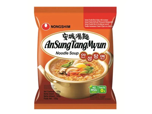 [90125786 957423] Nongshim Nudelsuppe AnSungTangMyun 125 g