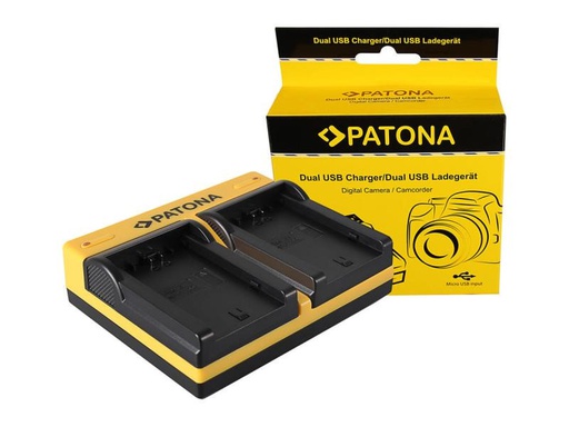 [90125796 752748] Patona Ladegerät Dual USB Sony FZ100
