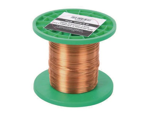 [90125813 125347] Velleman Wickeldraht WIK04N, Ø0.4mm, 67m, 75g 1 Stück