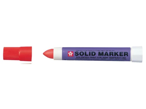 [90125822 998479] Sakura Permanent-Marker Solid Breit, Rot