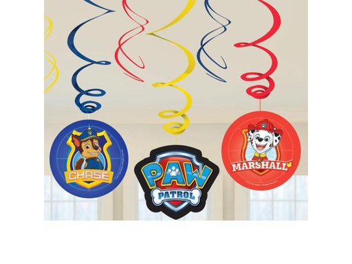 [90125918 987859] Amscan Girlande Paw Patrol 1.8 m, Mehrfarbig