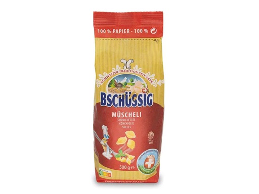 [90125927 808381] Bschüssig Teigwaren Müscheli 500 g