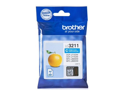 [90125934 658873] Brother Tinte LC-3211C Cyan