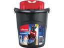 Vileda Putzeimer Ultramat 2 in1 Eimer 10 l, Schwarz