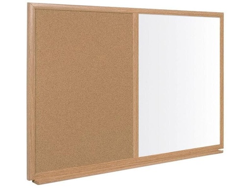 [90126254 266946] Bi-Office Comboboard 120 cm x 90 cm, Braun