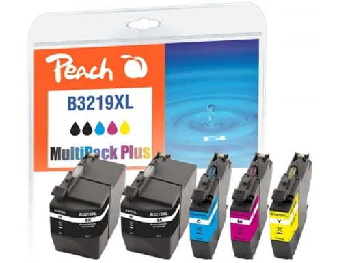 [90126499 1142497] Peach Tinte Brother LC-3219XL 2 x BK, C, M, Y