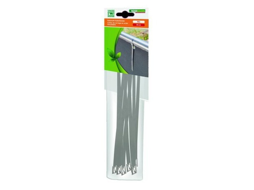 [90126601 994946] Windhager Edelstahl-Binder 30 cm, 10 Stück