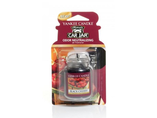 [90126650 1153980] Yankee Candle Auto-Lufterfrischer Car Jar Ultimate Black Cherry