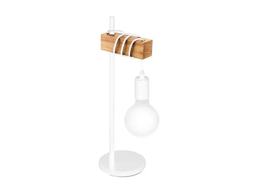 [90126724 905173] EGLO Leuchten Tischleuchte TOWNSHEND 1x E27 Weiss