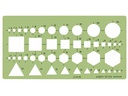 Linex Schablone Kombination 1.0 mm