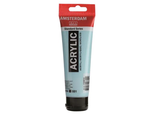 [90126860 995922] Amsterdam Acrylfarbe Standard 551 Himmelblau deckend, 120 ml