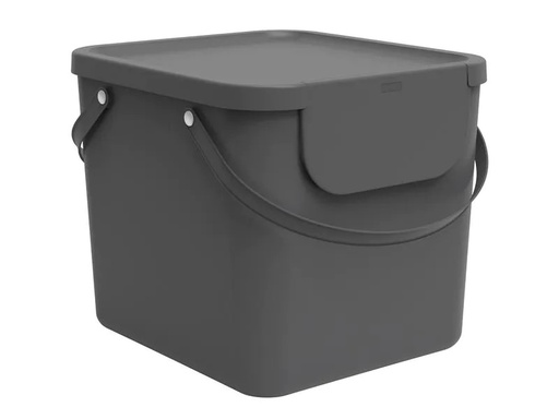 [90126876 1164854] Rotho Recyclingbehälter Albula 40 l, Anthrazit