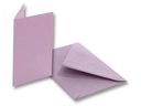 Folia Blankokarte 220 g/m² rechteckig Lila