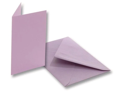 [90126895 565749] Folia Blankokarte 220 g/m² rechteckig Lila